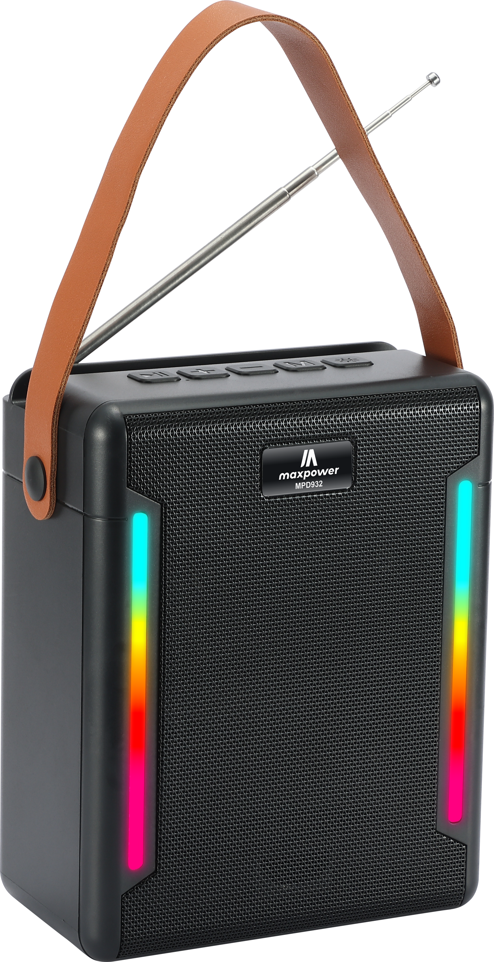 MPD932-SOLAR BEAT - MaxPower Bluetooth speaker Dual Charging