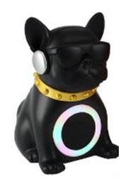 MD60 - Wooof Portable Speaker with dancing ring light, glasses & collar
