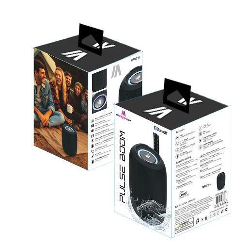 MPD395-PULSE BOOM - Portable Bluetooth speaker splash  proof & dust proof