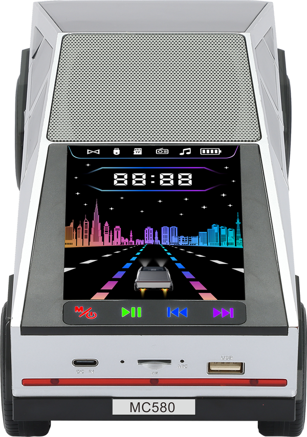 MC580- CYBER TRUCK STYLE BLUETOOTH SPEAKER