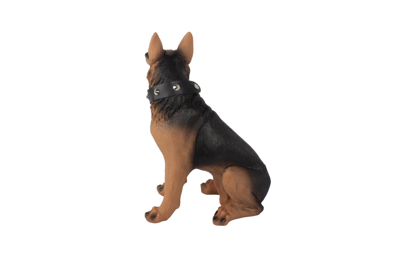 MD5671- German Sheperd style Portable speakers with glasses & collar