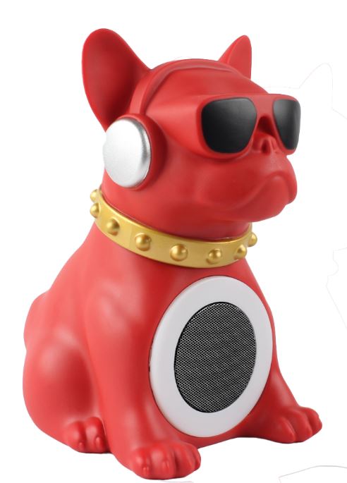 MD60 - Wooof Portable Speaker with dancing ring light, glasses & collar