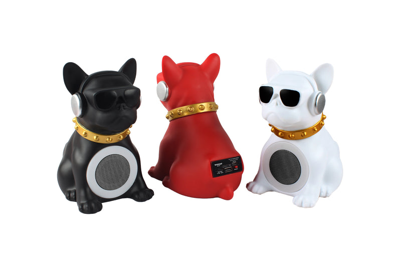 MD60 - Wooof Portable Speaker with dancing ring light, glasses & collar