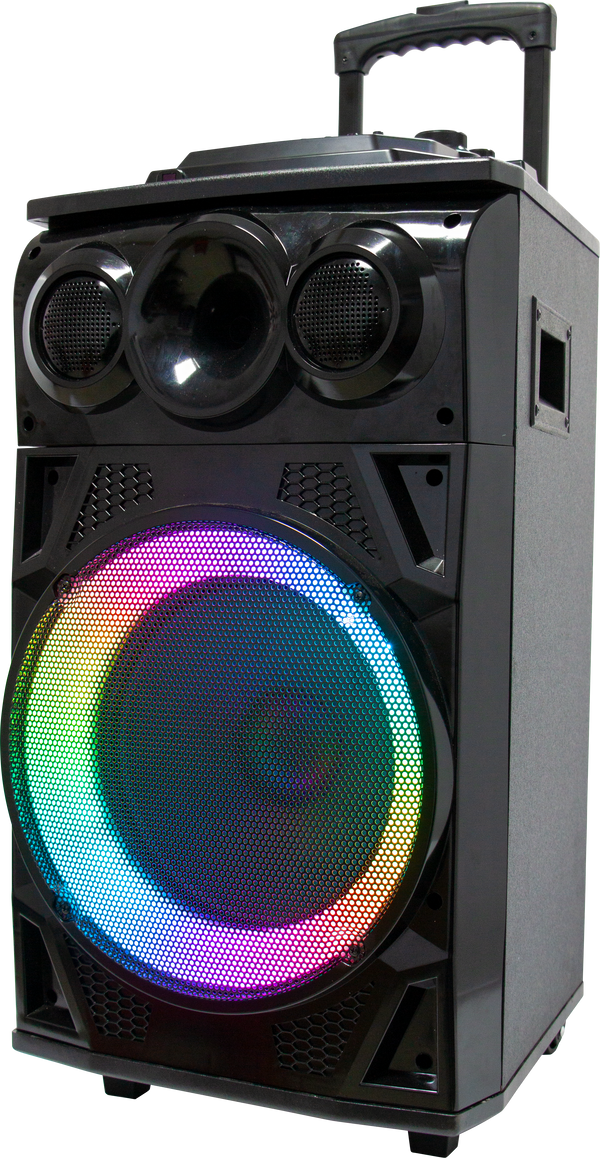 MPD1241XB - MaxPower Heavy Duty with heavy bass karaoke Bluetooth speaker