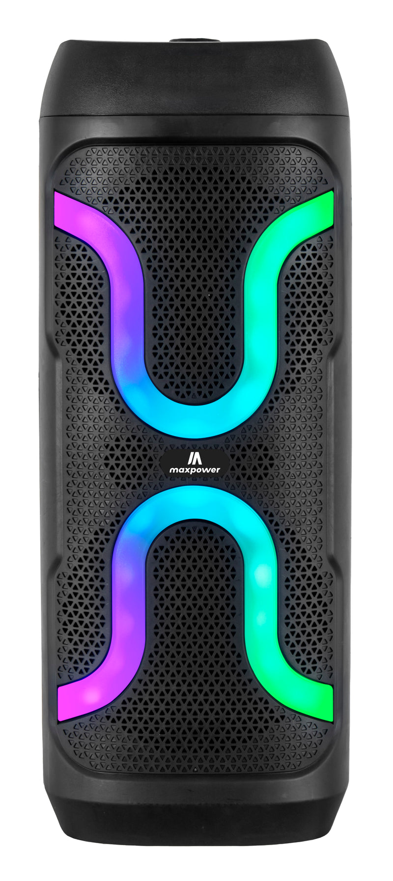 MPD12X8 - 8" X 2 Woofers karaoke bluetooth speakers with mic and different LED light modes