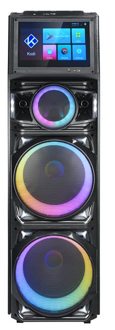 MPD1523TS MaxPower 15” x 2 Woofer with 15” Wifi Touch screen