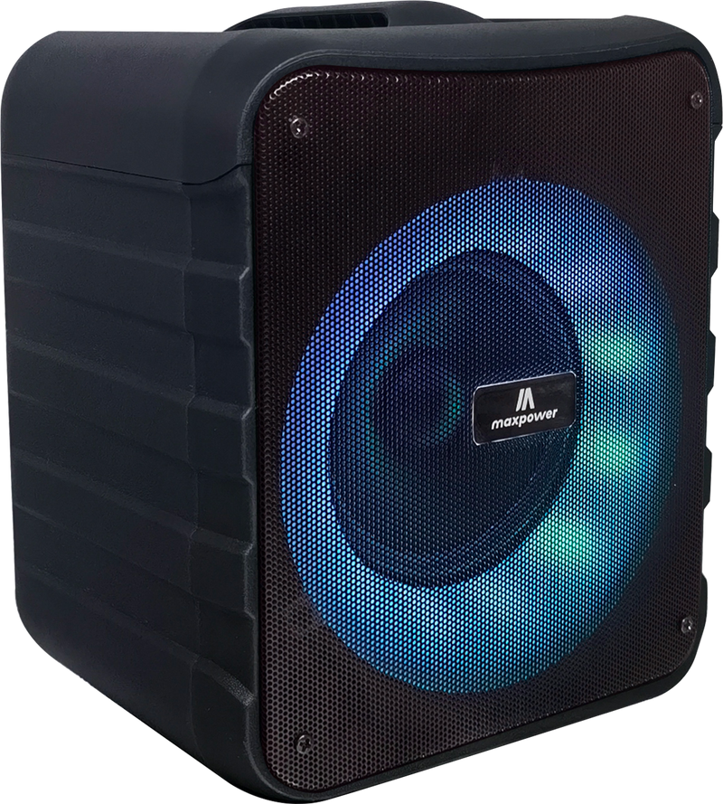 MPD515L-ROCKER 5; Bluetooth Portable Speaker with Dancing LED lights and & FM Radio