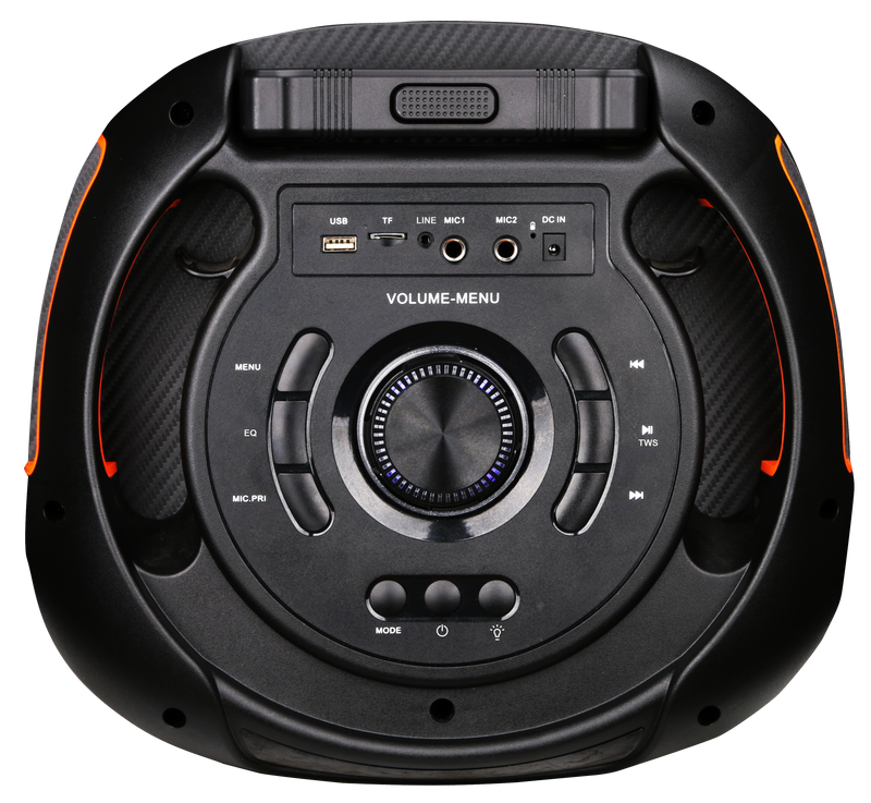 Max Power DJ Speaker -MPD592-OMNIA 12" Portable Karaoke Speaker