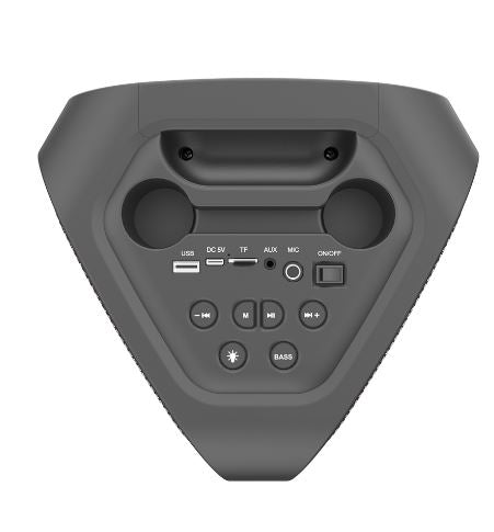 MPD1406-GLOW X1 Portable 4" Dual-Sided Bluetooth Speaker with Dynamic LED Light Modes