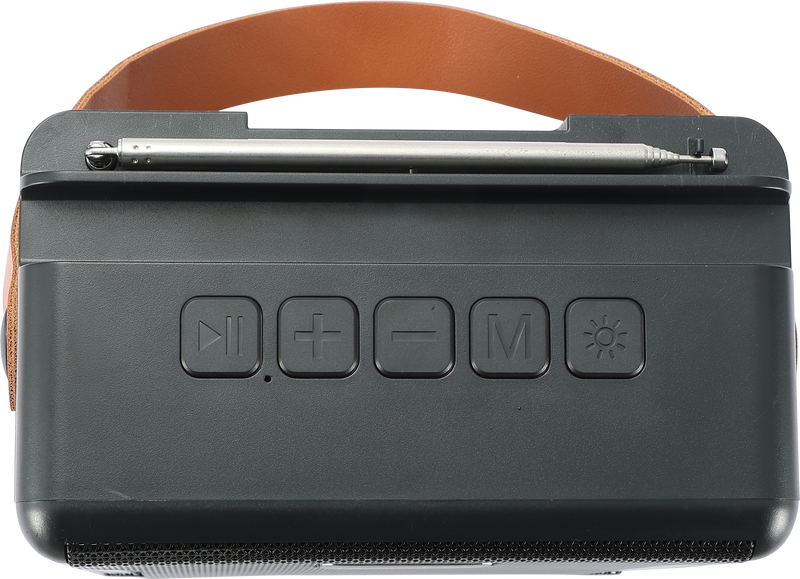 MPD932-SOLAR BEAT - MaxPower Bluetooth speaker Dual Charging option- Solar charging & Type C charging option-