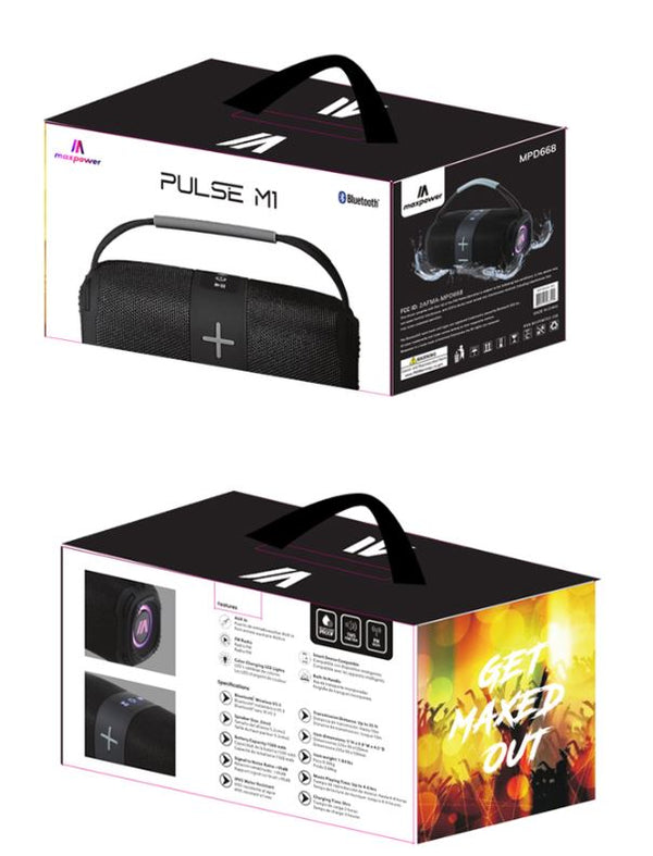 MPD668 PULSE PRO M2 - Portable Splash proof & dust proof Bluetooth