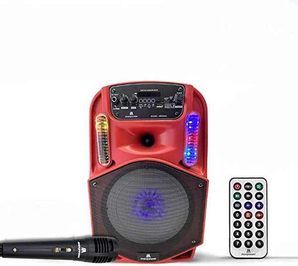Single 8″ Trolley Speaker W/built in Rechargeable battery & one