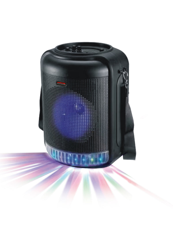 MAX POWER CH-6601 PULSE 6.5" - 6" Woofers portable speaker with mic, remote & shoulder strap