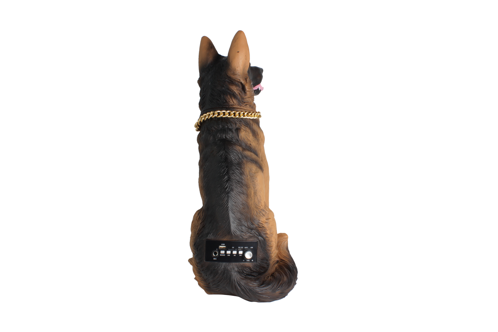 MD567 PORTABLE GERMAN SHEPARD STYLE PORTABLE DOG SPEAKER BIG SIZE