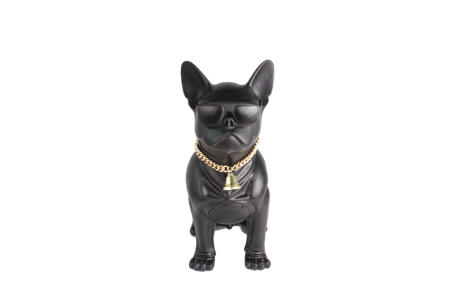 French Bulldog WOOOF Portable Bluetooth good Speaker & FM Radio