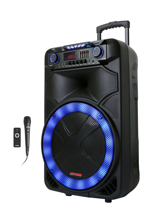 MPD15EQ - INFERNO 15" Karaoke heavy duty speaker with one wireless mic