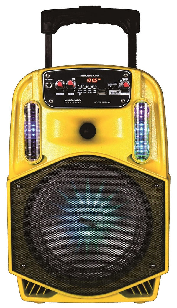 Single 8″ Trolley Speaker W/built in Rechargeable battery & one